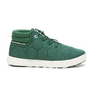 Adidași Dama Caterpillar CODE Scout Mid-High Verzi Albi | RO-460591IGU