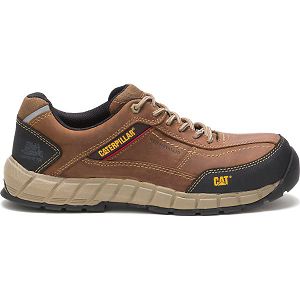 Pantofi Protectie Barbati Caterpillar Streamline Piele Composite Maro | RO-218635ANF