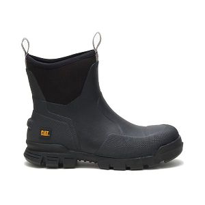 Pull-Ons Boots Barbati Caterpillar Stormers 6" Negrii | RO-582031GKE