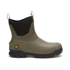 Pull-Ons Boots Dama Caterpillar Stormers 6" Masline Verzi Verzi | RO-128374SPE