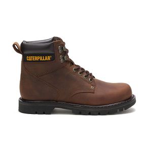 Soft Toe Boots Barbati Caterpillar Second Shift Maro Inchis | RO-213659NJG