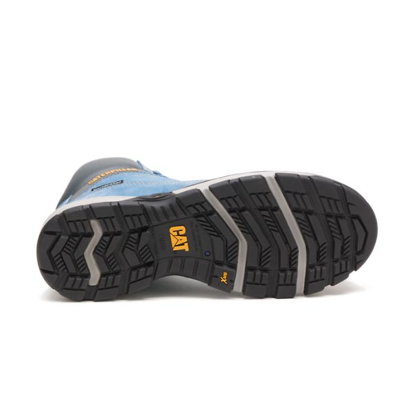 Ghete Protectie Dama Caterpillar Excavator Superlite Impermeabili Carbon Composite Albastri | RO-810957DEY