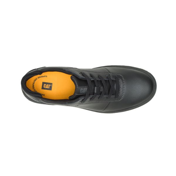 Pantofi Impermeabili Barbati Caterpillar ProRush SR Oxford Negrii | RO-128079ZOE