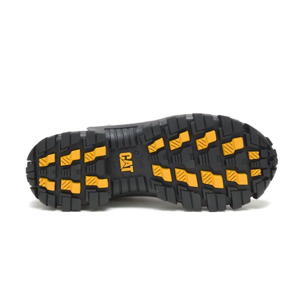 Pantofi Protectie Barbati Caterpillar Invader Steel Gri Albi Negrii | RO-395764YCZ