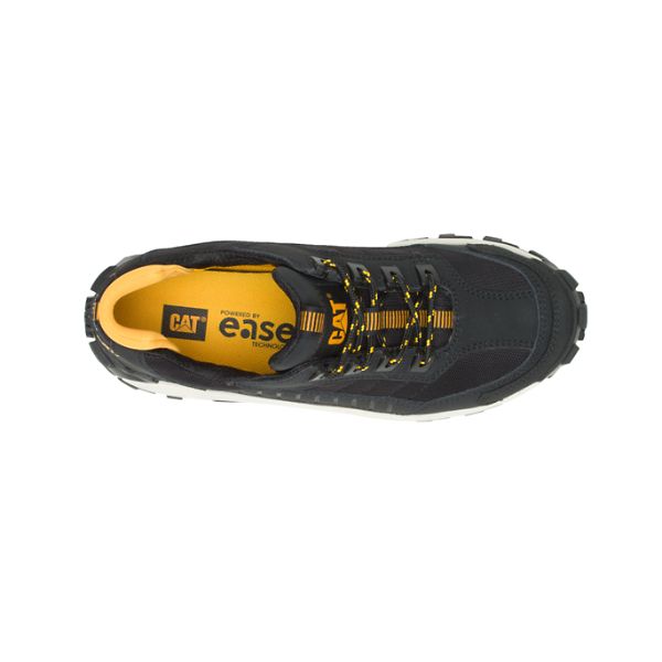 Pantofi Protectie Barbati Caterpillar Invader Steel Negrii Albi | RO-572146LFH