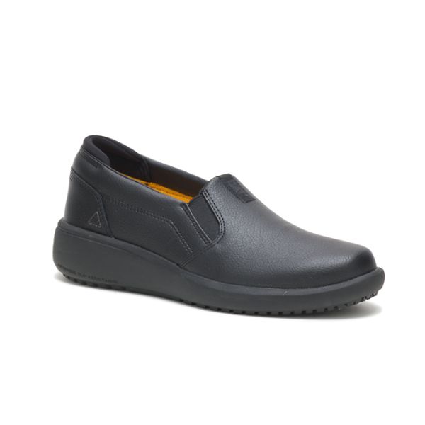 Pantofi Protectie Dama Caterpillar ProRush SR Slip-On Negrii | RO-581926TZY