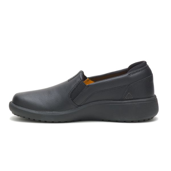 Pantofi Protectie Dama Caterpillar ProRush SR Slip-On Negrii | RO-581926TZY