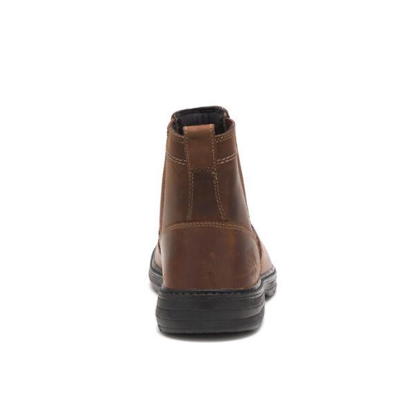 Pull-Ons Boots Barbati Caterpillar Inherit Pull On Steel Maro | RO-672145CUL