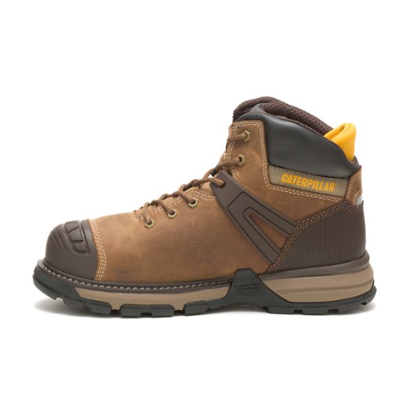 Soft Toe Boots Barbati Caterpillar Excavator Superlite Impermeabili Soft Maro | RO-560281KIG