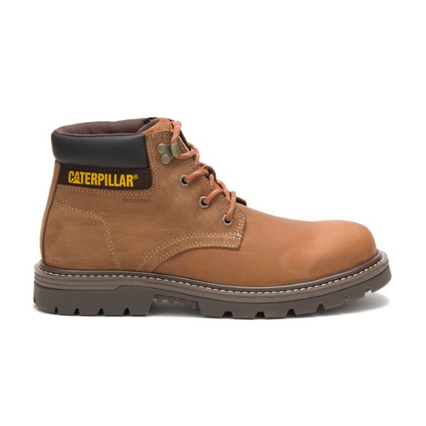 Soft Toe Boots Barbati Caterpillar Outbase Impermeabili Maro | RO-594623XQP