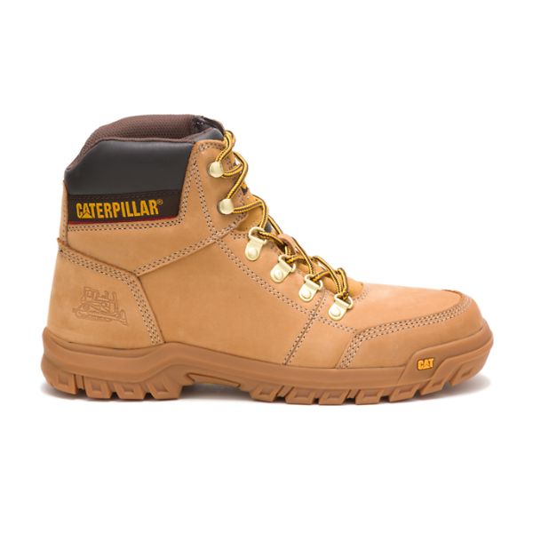 Soft Toe Boots Barbati Caterpillar Outline Maro | RO-945371FRJ