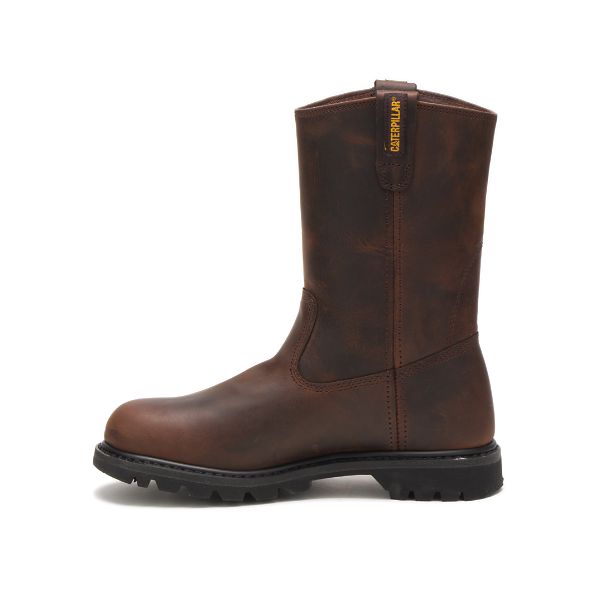 Soft Toe Boots Barbati Caterpillar Revolver Maro | RO-713089HXF