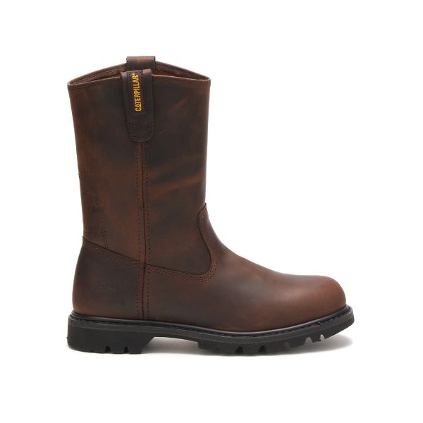 Soft Toe Boots Barbati Caterpillar Revolver Maro | RO-713089HXF