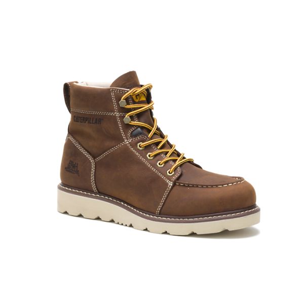 Soft Toe Boots Barbati Caterpillar Tradesman Maro | RO-810632IUP