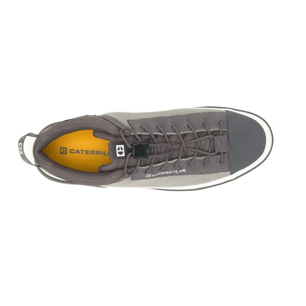 Soft Toe Shoes Barbati Caterpillar CODE Hex Utility Gri Albi | RO-849360ZGU