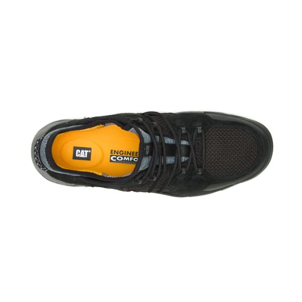 Soft Toe Shoes Barbati Caterpillar Crail Negrii | RO-469082WPT