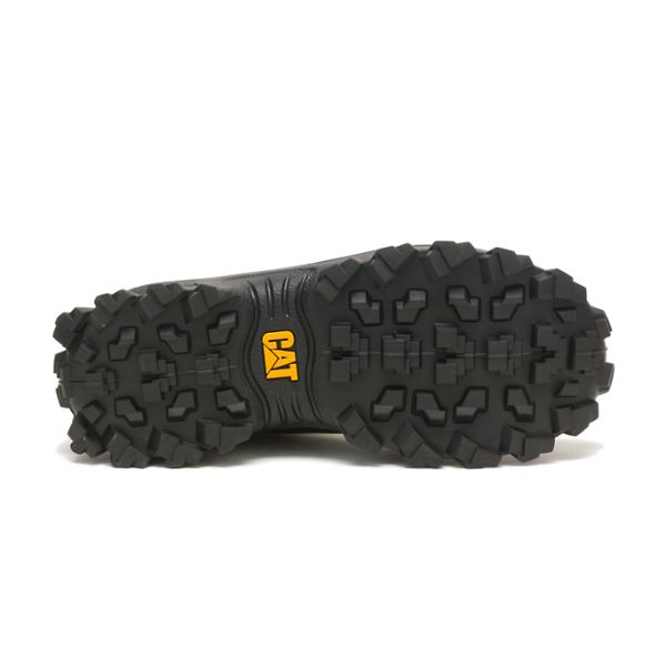 Soft Toe Shoes Barbati Caterpillar Intruder Impermeabili Galosh Albi Negrii | RO-083412GRH