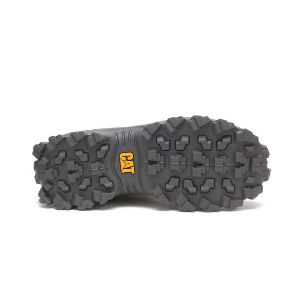 Soft Toe Shoes Barbati Caterpillar Intruder Gri Albi | RO-492718END