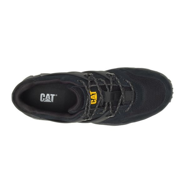 Soft Toe Shoes Barbati Caterpillar Reactor Negrii | RO-490861FPQ