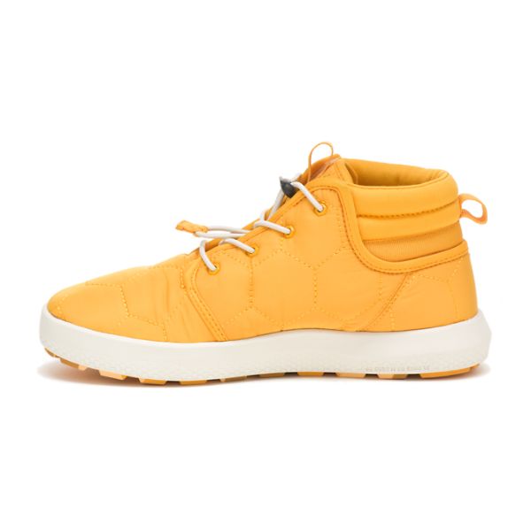 Soft Toe Shoes Dama Caterpillar CODE Scout Mid-High Galbeni Albi | RO-680492WNF